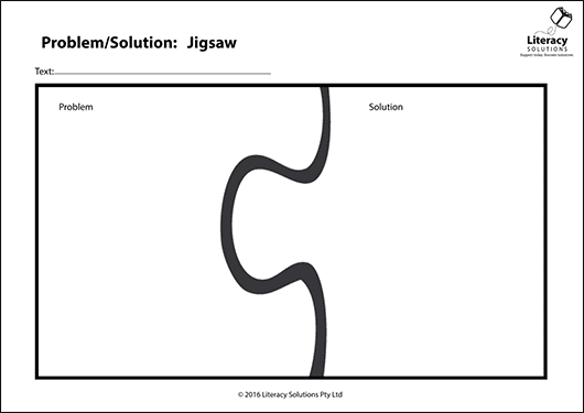 Graphic Organiser: Problem/Solution: Jigsaw