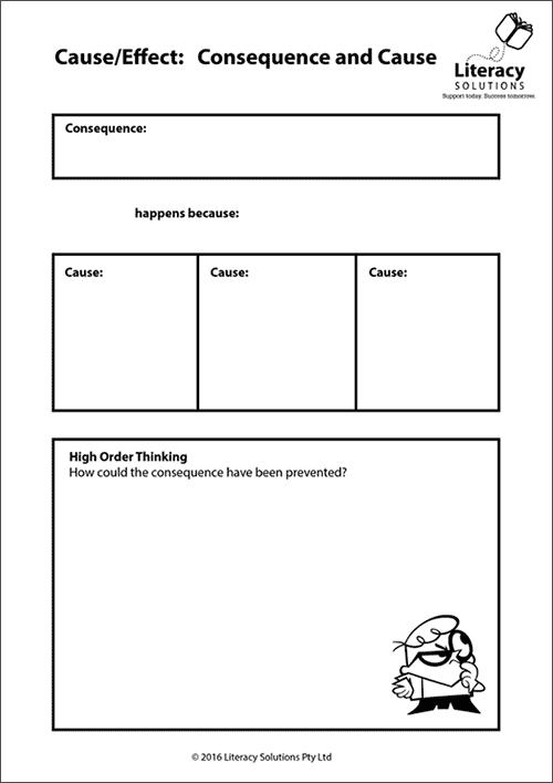 Graphic organiser sample 1