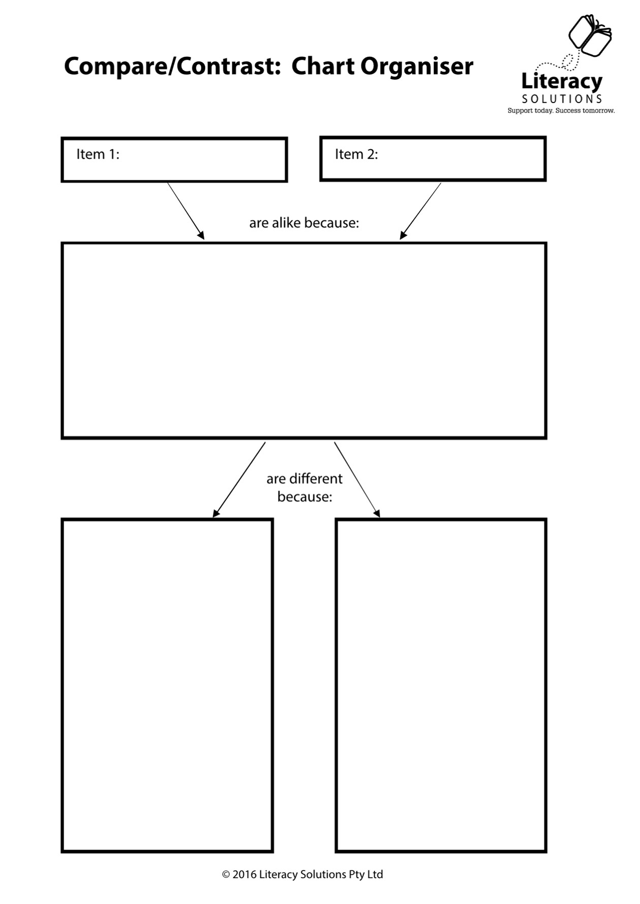 Graphic organiser sample 3