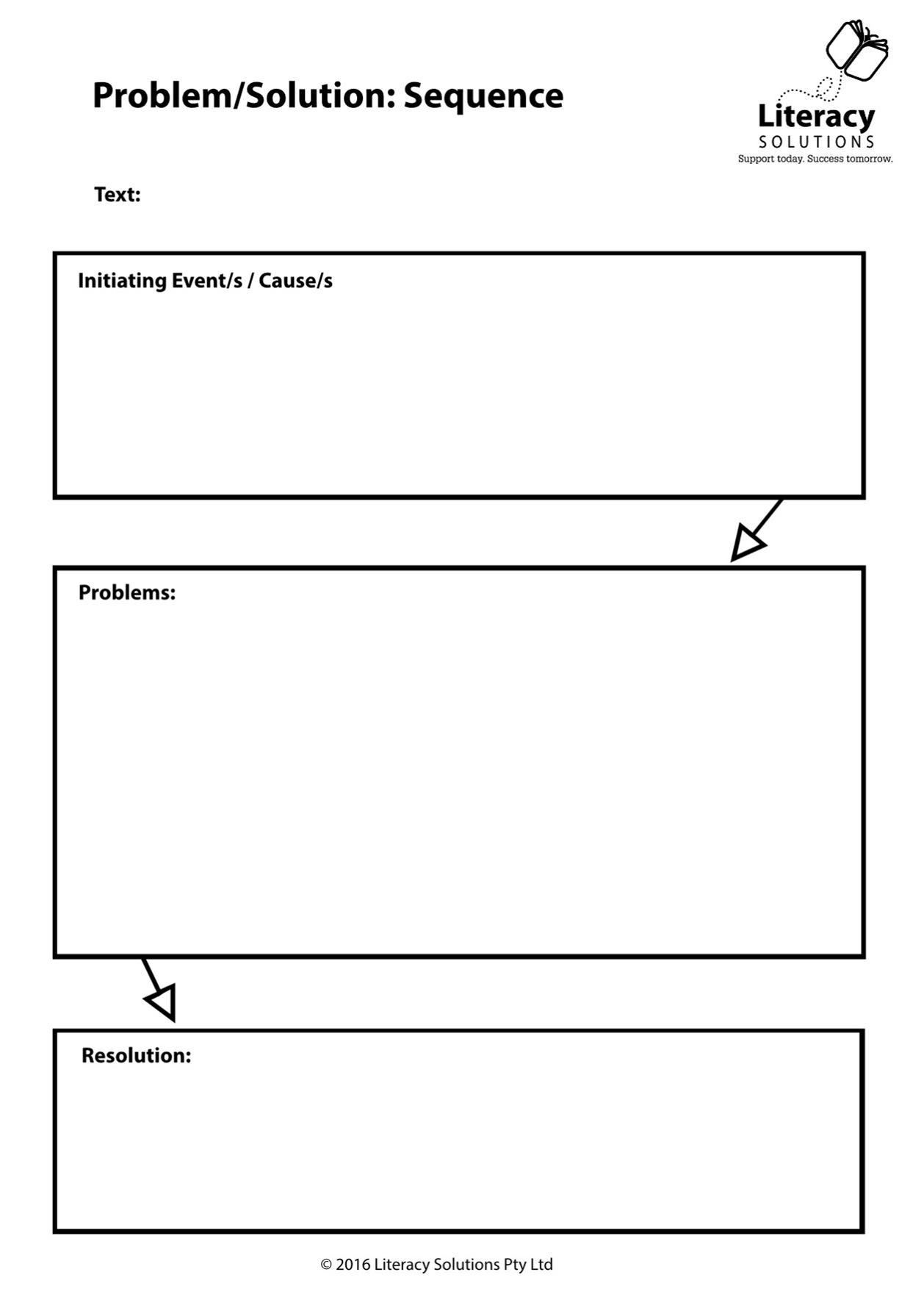 Graphic organiser sample 5