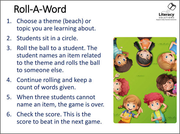 Vocabulary Activities