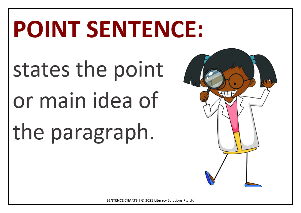 Sentence Chart - Point Sentence